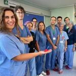 Equipo de especialistas del Hospital Universitario Virgen del Rocío de Sevilla.