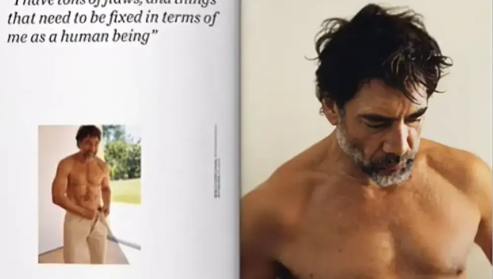 Bardem, fotografiado por Penélope Cruz