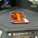 La droga localizada por Aduanas
