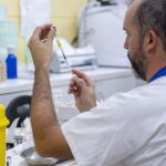 Una vacuna contra la gripe. 