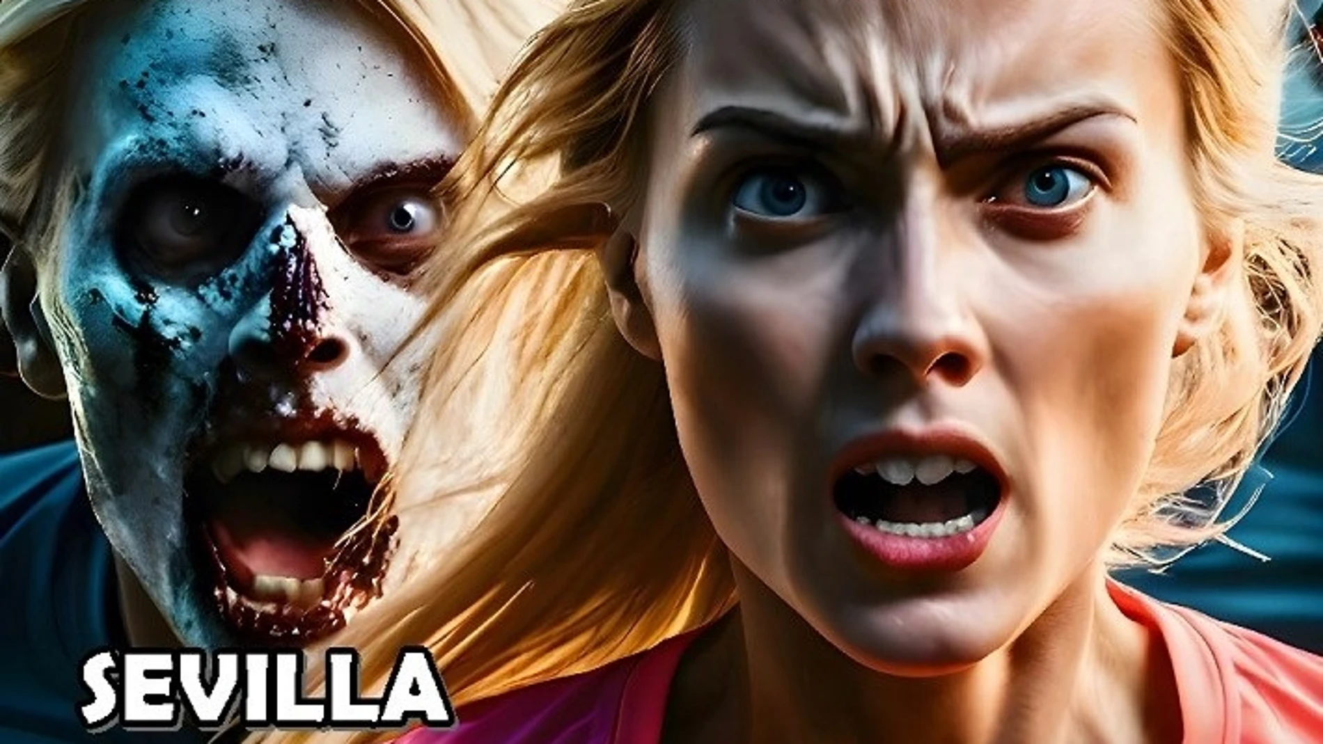 Cartel del pasaje del terror por la 'Halloween Run', en el parque del Alamillo.REMITIDA / HANDOUT por Junta de AndalucíaFotografía remitida a medios de comunicación exclusivamente para ilustrar la noticia a la que hace referencia la imagen, y citando la procedencia de la imagen en la firma22/10/2024