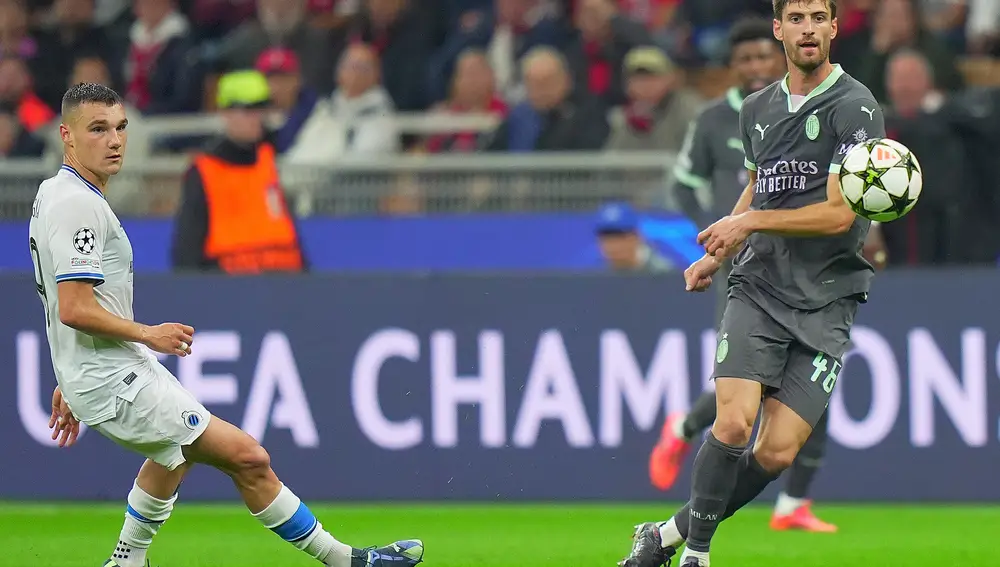 UEFA Champions League - AC Milan vs Club Brugge FC
