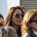 Paz Padilla en el último adiós de su hermano Luis