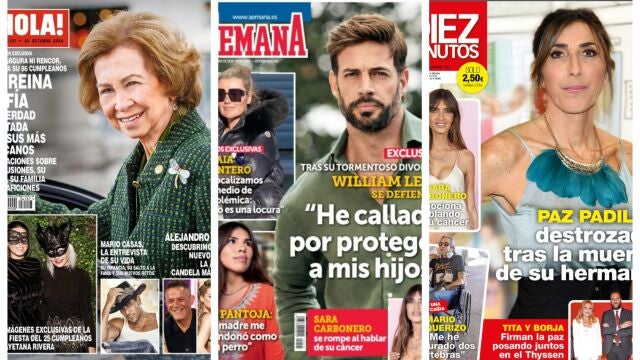 Portadas revistas del corazón 23 octubre 2024