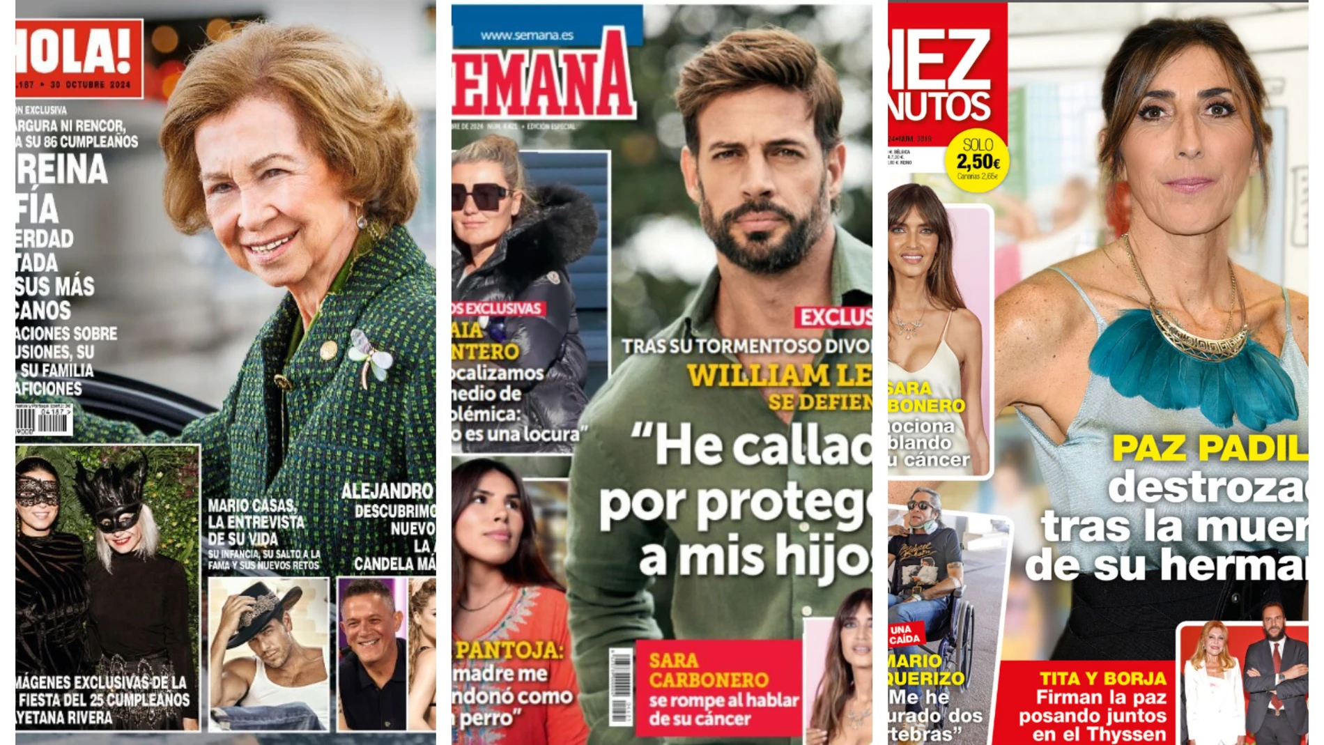 Portadas revistas del corazón 23 octubre 2024