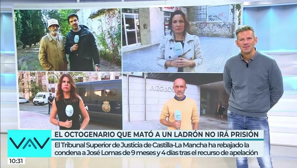 El octogenario acusado de matar a un ladrón se defiende en 'Vamos a ver'