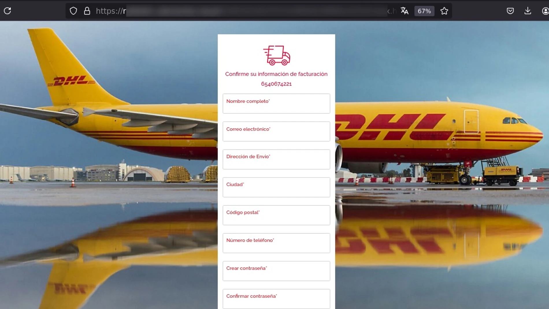 Ciberataque DHL