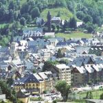 Las casas de Vielha, la capital del Valle de Arán