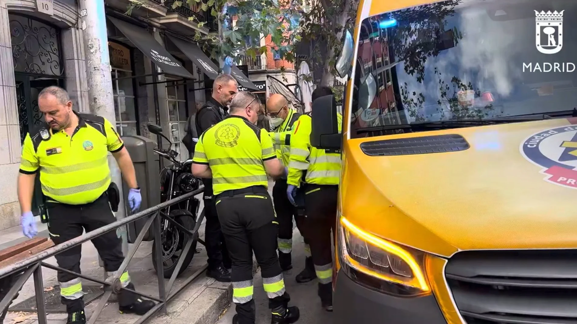 MADRID.-Sucesos.- Herido grave un hombre atropellado por un taxi en Chamberí