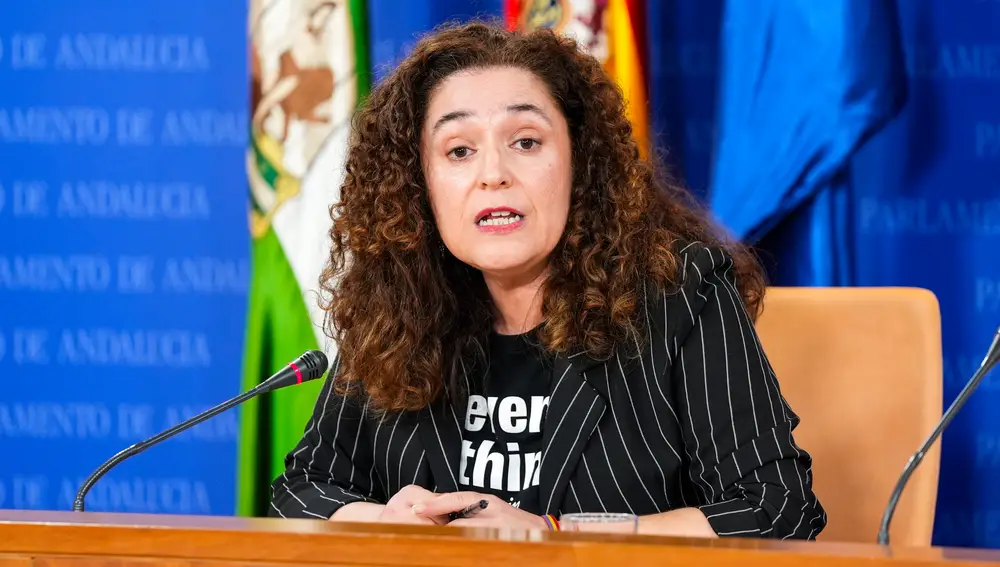 Ronda de ruedas de prensa de portavoces de los grupos parlamentarios en el Parlamento de Andalucía