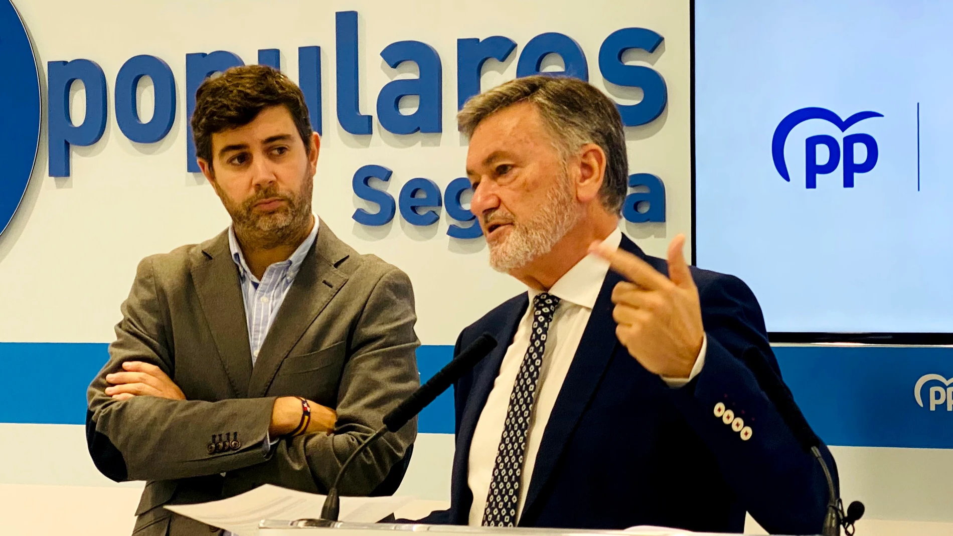 El secretario general del PPCyL, Francisco Vázquez, valora el proyecto de Presupuestos