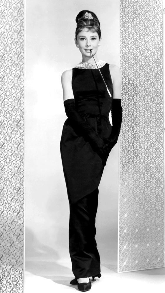 Audrey Hepburn en Desayuno con diamantes