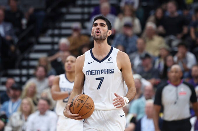 Santi Aldama, jugador de los Memphis Grizzlies