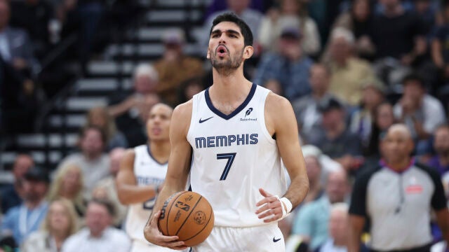 Santi Aldama, jugador de los Memphis Grizzlies