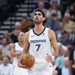 Santi Aldama, jugador de los Memphis Grizzlies