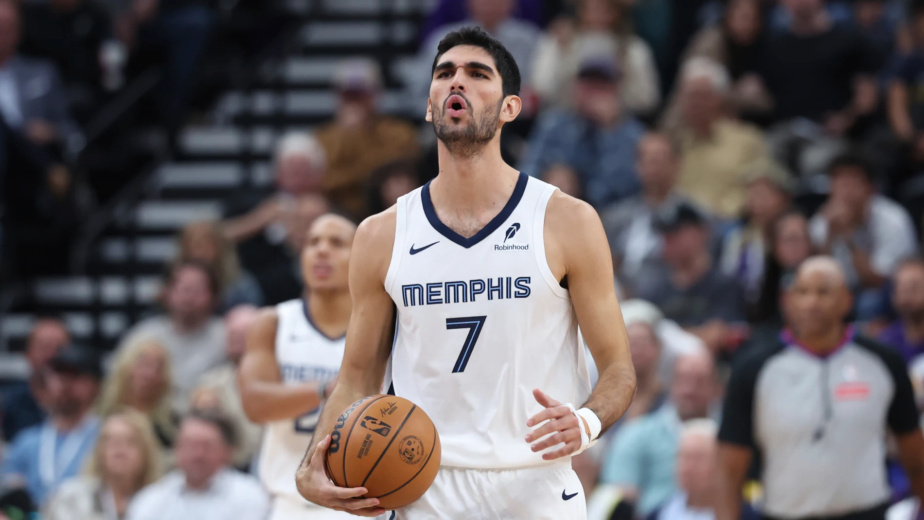 Santi Aldama, jugador de los Memphis Grizzlies