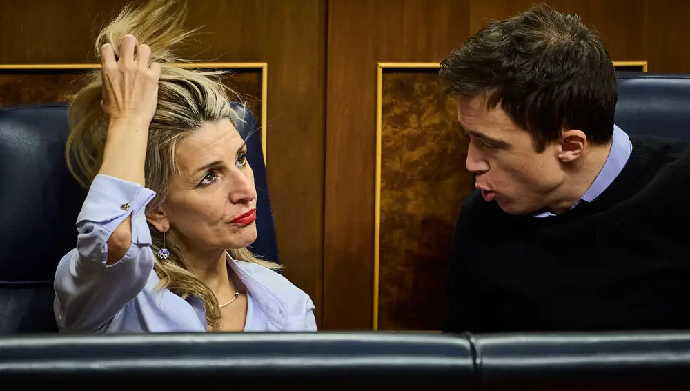 Yolanda Díaz e Íñigo Errejón