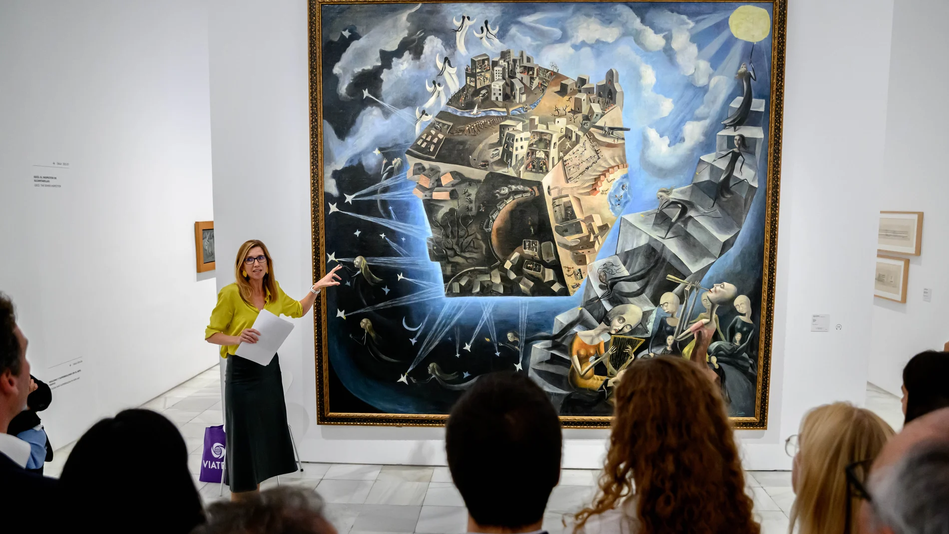 Rosa Molina analiza "Un mundo", emblemática obra de Ángeles Santos