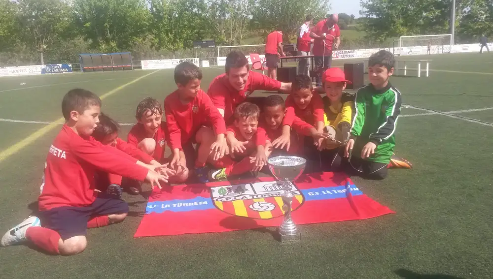 Lamine Yamal, en La Torreta, el equipo en el que jugó de niño