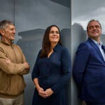 Antonio García Tabuenca, María Gálvez del Castillo y José Carlos Díez