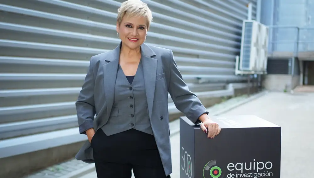 Glòria Serra, presentadora de 'Equipo de investigación'