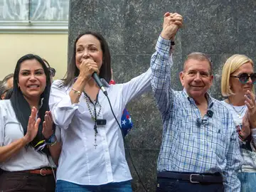 La Eurocámara reconoció a María Corina Machado y Edmundo González con el premio Sajarov La Eurocámara reconoció a María Corina Machado y Edmundo González con el premio Sajarov
