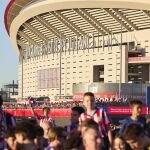 Fútbol.- La Fiscalía de Madrid abre diligencias por el lanzamiento de objetos en el Metropolitano durante el derbi