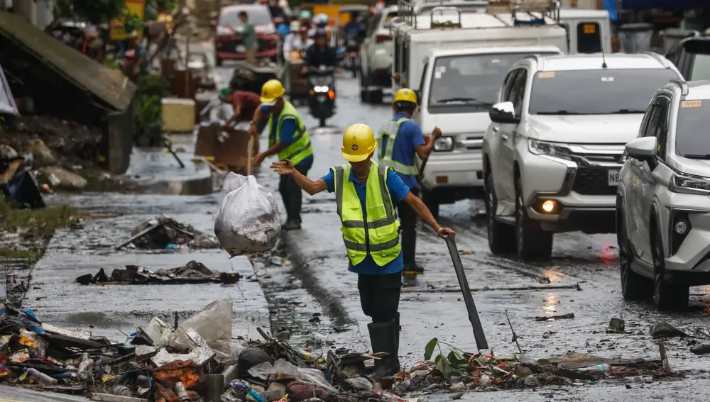Tropical storm Trami affects Philippines provinces