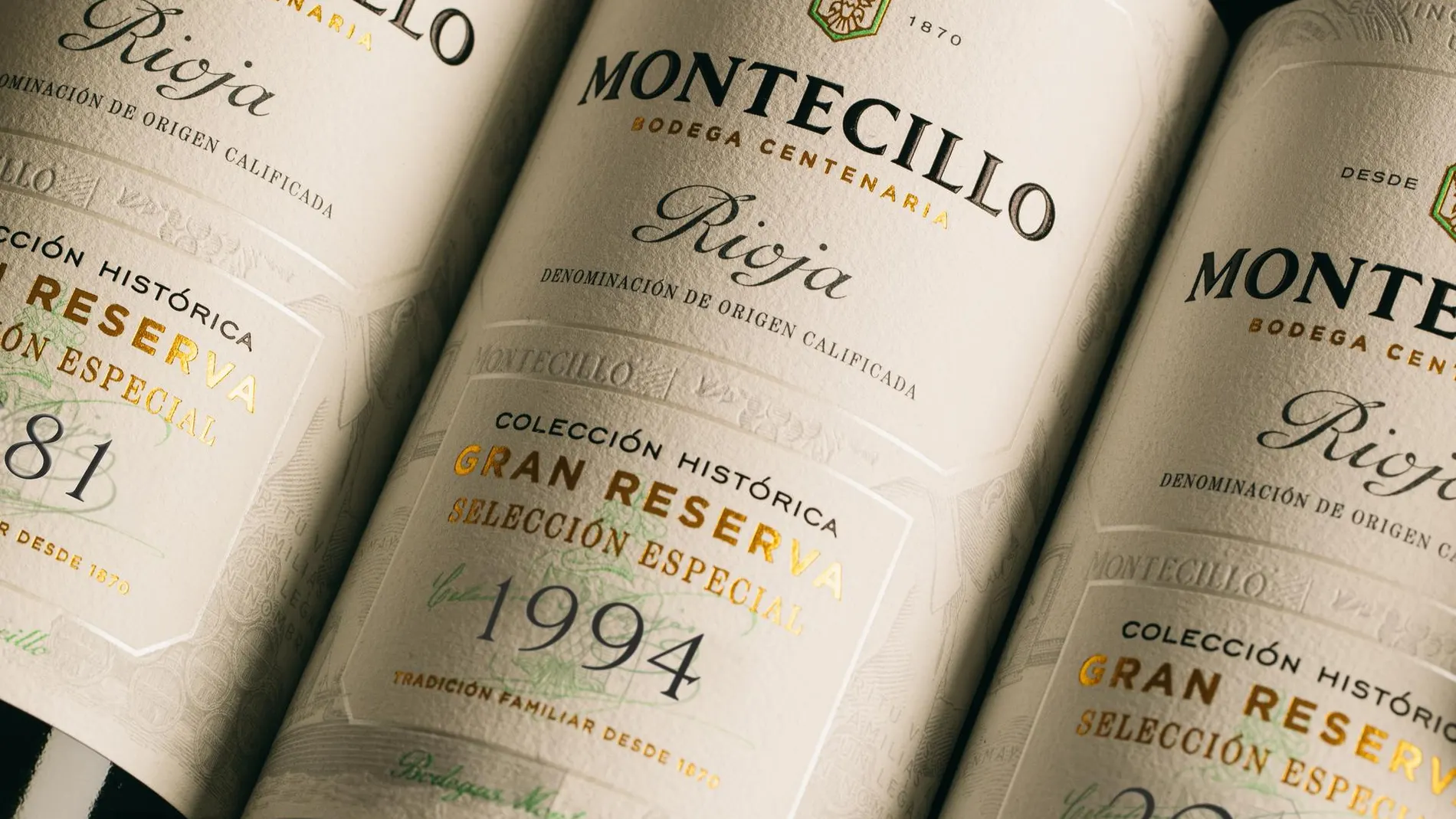 Añadas históricas de Bodegas Montecillo