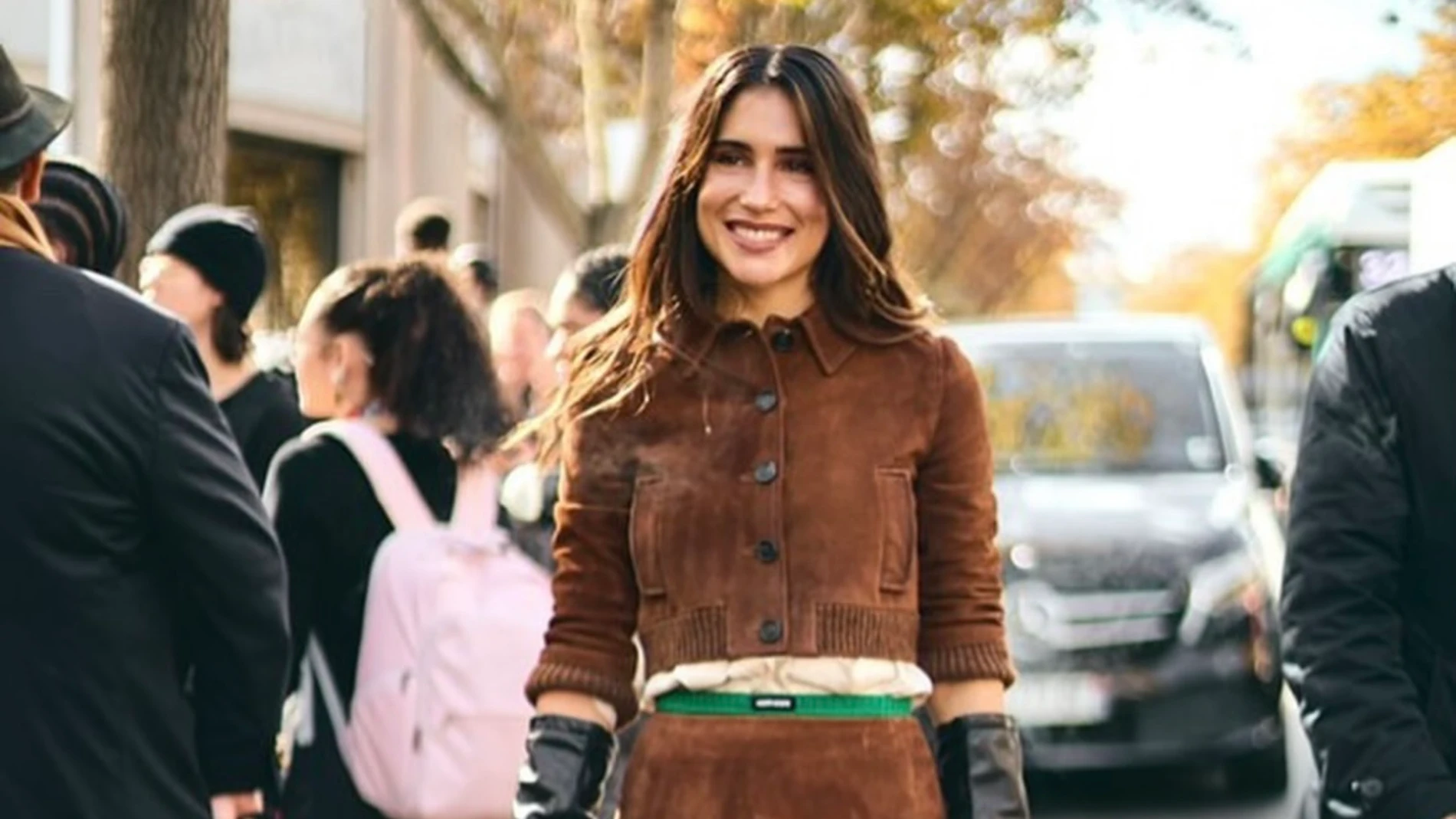 Así se lleva el ante tan en tendencia este otoño a cualquier edad.