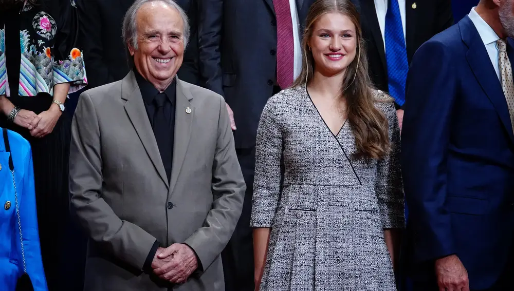 La Familia Real recibe a los galardonados con los Premios Princesa de Asturias 2024