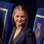 Sus Majestades los Reyes Felipe VI Y doña Letizia, acompañados de Sus Altezas Reales la Princesa de Asturias,