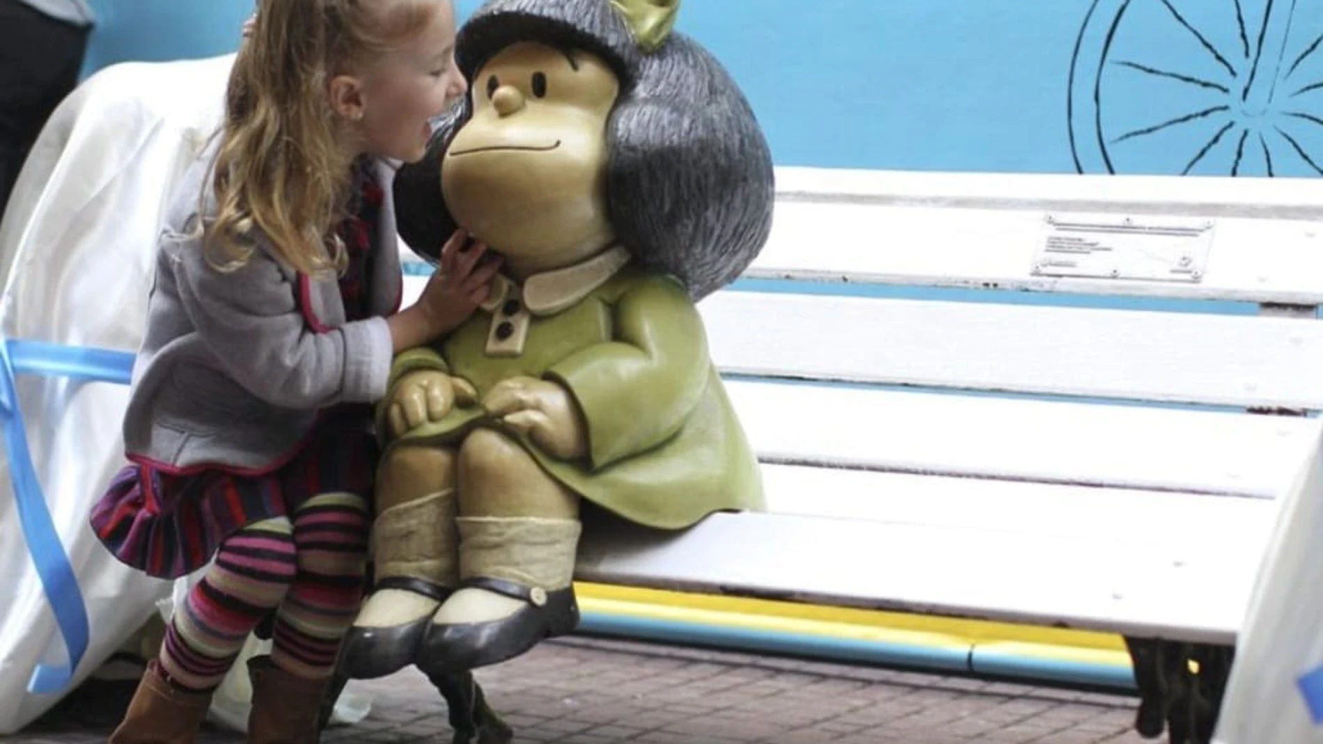 Escultura de Mafalda del artista el argentino Pablo IrrgangREMITIDA / HANDOUT por WEB DE PABLO IRRGANGFotografía remitida a medios de comunicación exclusivamente para ilustrar la noticia a la que hace referencia la imagen, y citando la procedencia de la imagen en la firma24/10/2024