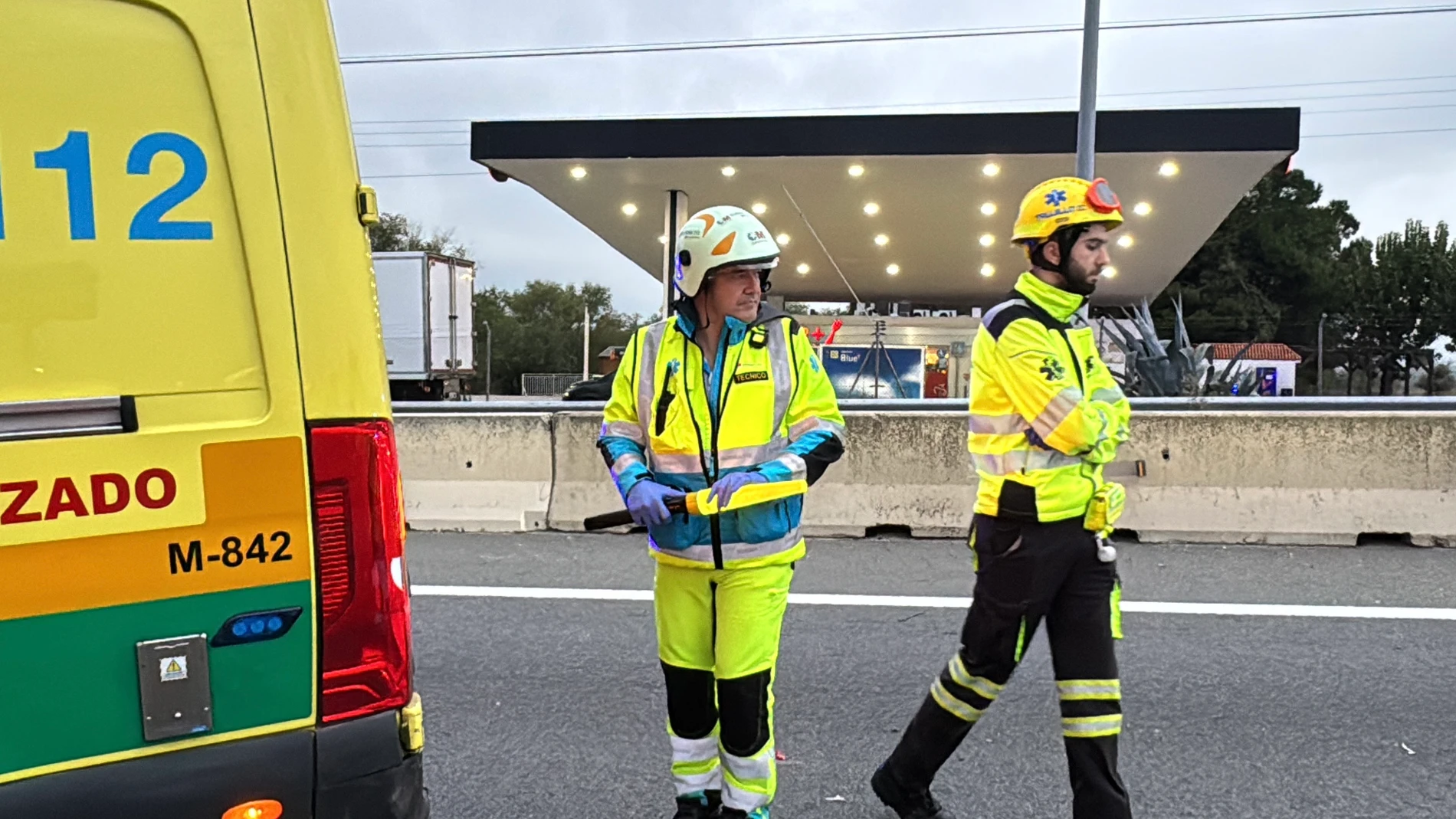 Muere una mujer atropellada por un coche la M-607, en Colmenar Viejo REMITIDA / HANDOUT por EMERGENCIAS COMUNIDAD DE MADRID 112 Fotografía remitida a medios de comunicación exclusivamente para ilustrar la noticia a la que hace referencia la imagen, y citando la procedencia de la imagen en la firma 25/10/2024