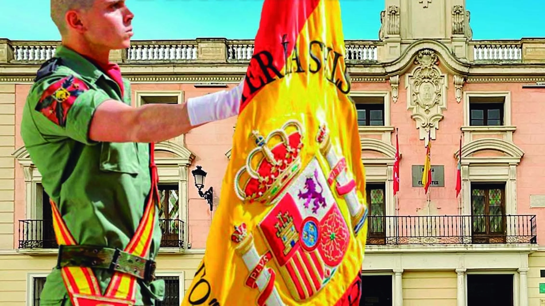 Jura de bandera en AlcaláREMITIDA / HANDOUT por ALCALÁ DE HENARESFotografía remitida a medios de comunicación exclusivamente para ilustrar la noticia a la que hace referencia la imagen, y citando la procedencia de la imagen en la firma25/10/2024