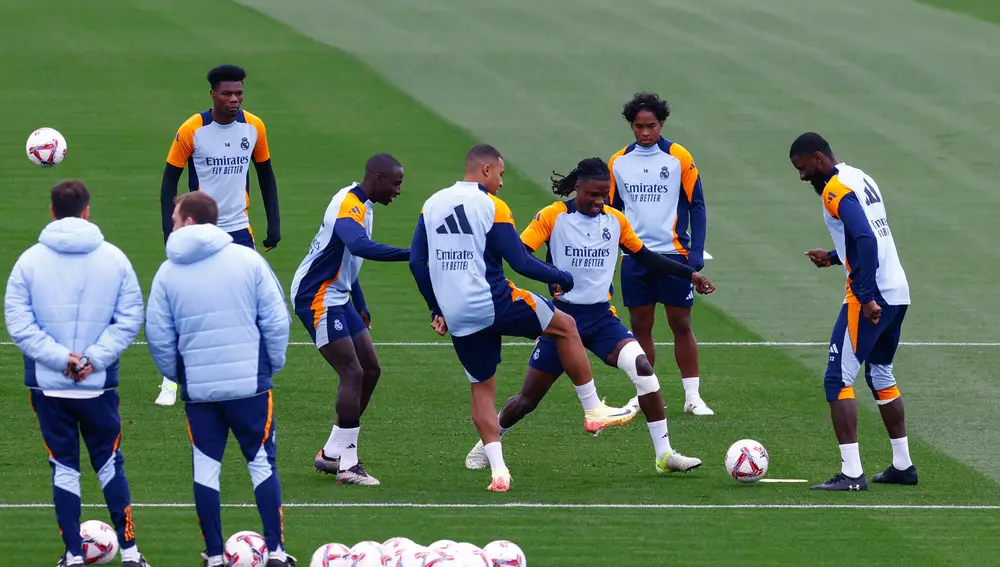 Real Madrid training day in Madrid