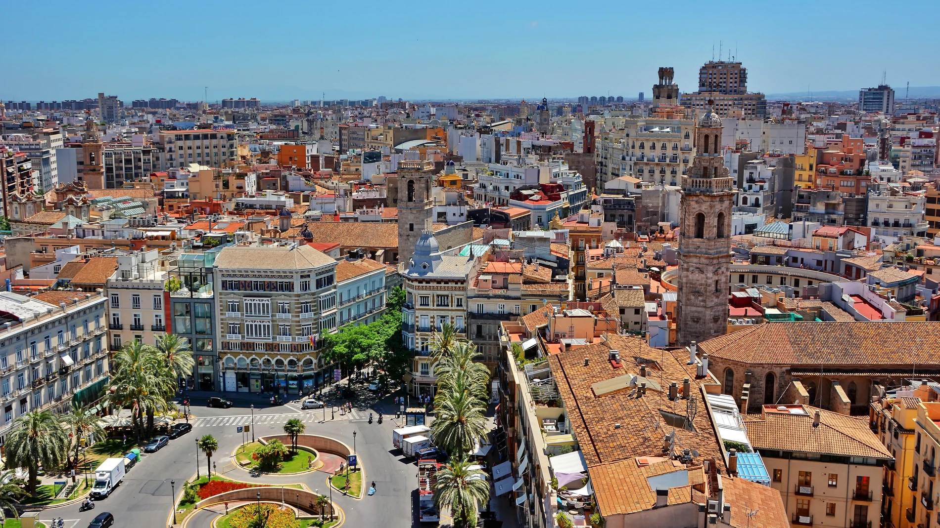Panorámica de Valencia, una ciudad que combina historia, cultura y modernidad