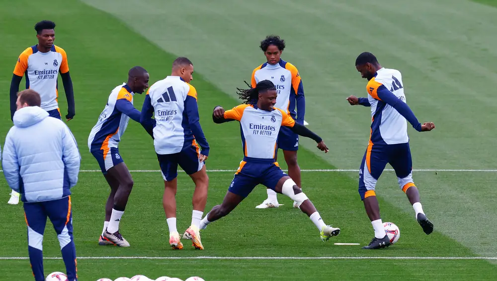 Real Madrid training day in Madrid