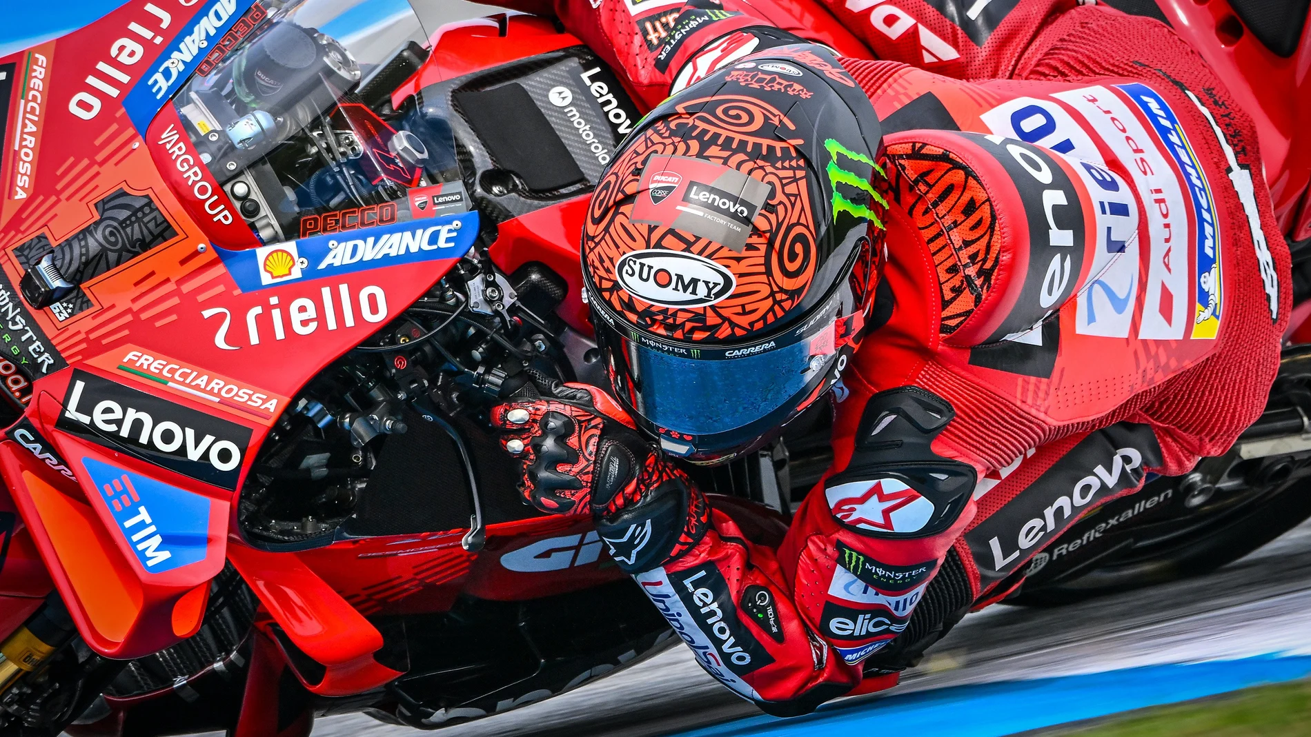 Pecco Bagnaia, este fin de semana en el Chang International Circuit
