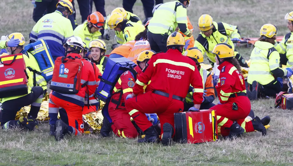 Simulacro de Emergencias en Madrid
