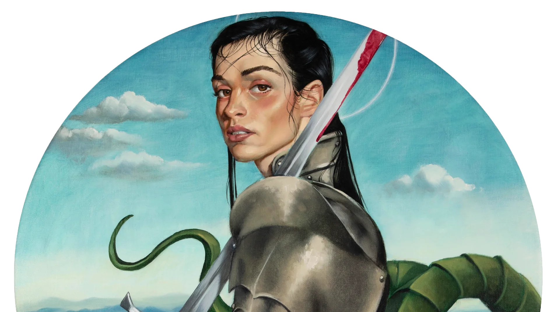 Una de las obras que pueden verse en la exposición