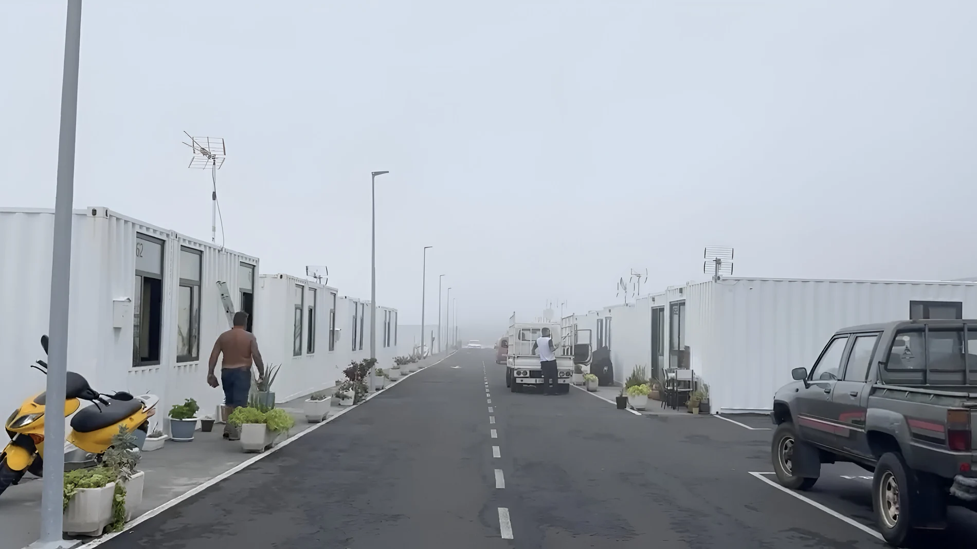Crisis habitacional en La Palma: familias aún en contenedores