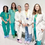 Sandra Izquierdo, Noelia Alcaide, Silvia Rojo, Ana Belén Muñoz y Olga Ortega