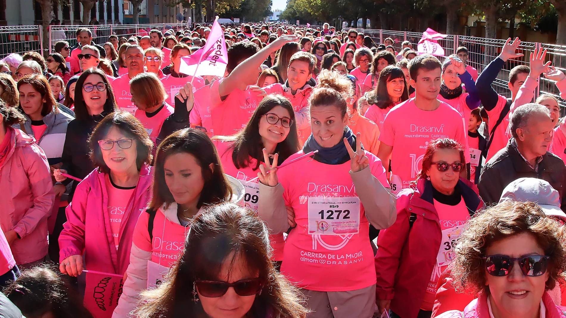 Más de seis mil personas participan en la X Carrera de la Mujer contra el Cáncer de Mama en León