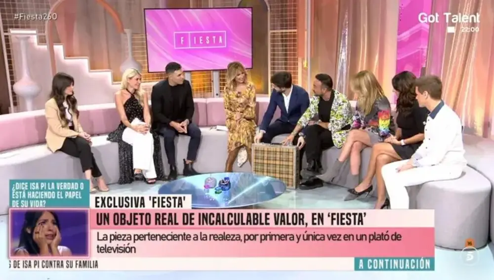 Imagen de 'Fiesta', programa de Telecinco