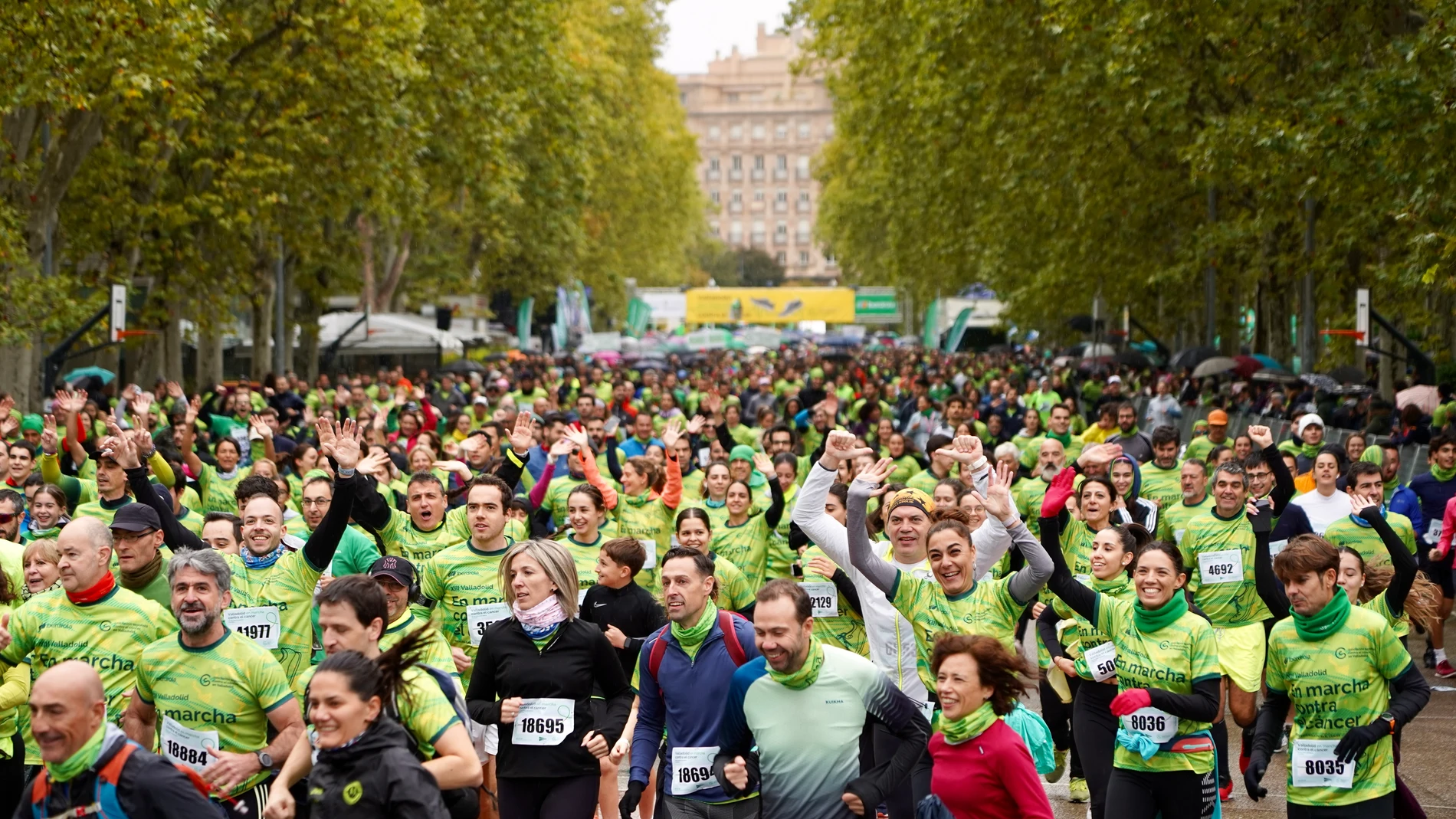 Más de 51.000 personas se han inscrito en esta XIII Marcha contra el Cáncer de Valladolid