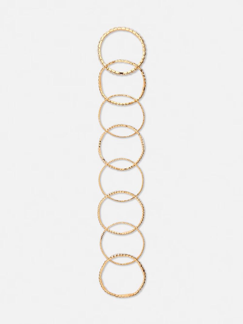 Pulseras de strass