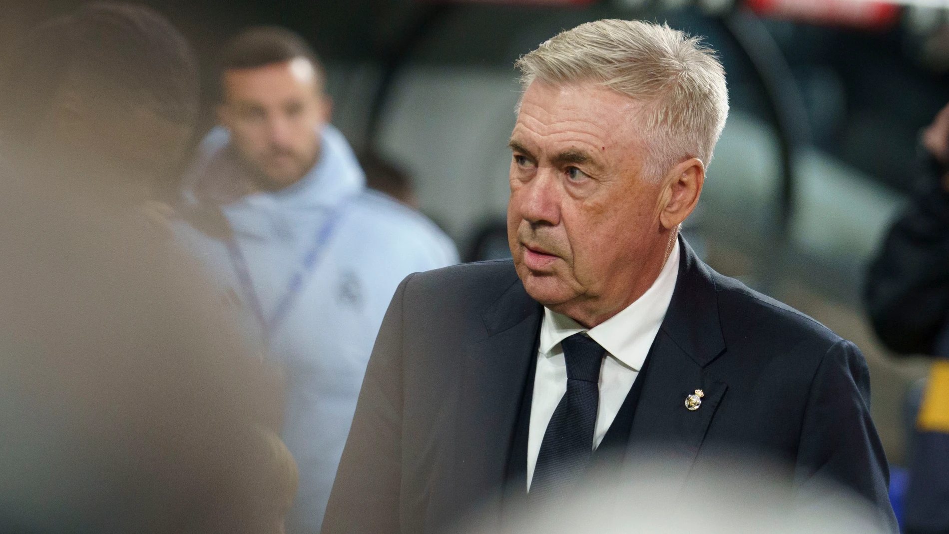 Ancelotti, este sábado en el Bernabéu