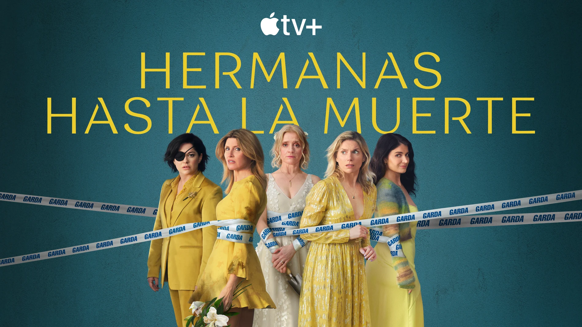 Imagen promocional de la serie "Hermanas hasta la muerte"