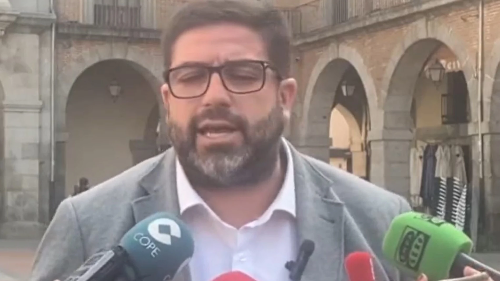 Jesús Manuel Sánchez Cabrera, alcalde de Ávila
